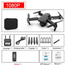 Load image into Gallery viewer, SHAREFUNBAY E88 pro drone 4k HD dual camera visual positioning 1080P WiFi  fpv drone  height preservation rc quadcopter