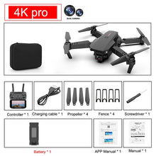 Load image into Gallery viewer, SHAREFUNBAY E88 pro drone 4k HD dual camera visual positioning 1080P WiFi  fpv drone  height preservation rc quadcopter