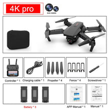 Load image into Gallery viewer, SHAREFUNBAY E88 pro drone 4k HD dual camera visual positioning 1080P WiFi  fpv drone  height preservation rc quadcopter