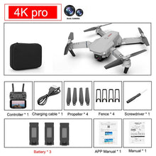 Load image into Gallery viewer, SHAREFUNBAY E88 pro drone 4k HD dual camera visual positioning 1080P WiFi  fpv drone  height preservation rc quadcopter