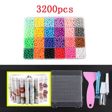 Load image into Gallery viewer, 12000pcs 30 colors Refill Beads Puzzle Crystal DIY Water Spray Beads Set Ball Games 3D Handmade Magic Toys For Children