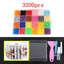 Load image into Gallery viewer, 12000pcs 30 colors Refill Beads Puzzle Crystal DIY Water Spray Beads Set Ball Games 3D Handmade Magic Toys For Children