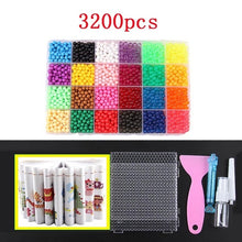 Load image into Gallery viewer, 12000pcs 30 colors Refill Beads Puzzle Crystal DIY Water Spray Beads Set Ball Games 3D Handmade Magic Toys For Children