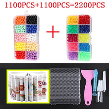 Load image into Gallery viewer, 12000pcs 30 colors Refill Beads Puzzle Crystal DIY Water Spray Beads Set Ball Games 3D Handmade Magic Toys For Children