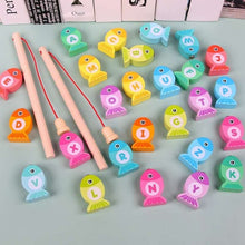 Load image into Gallery viewer, Montessori Educational Wooden Toys for Kids Montessori Toys Board Math Fishing  Montessori Toys Educational for 1 2 3 Years Old