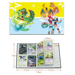 Pokemon Cards Album Book Cartoon TAKARA TOMY Anime New 80/240PCS Game Card VMAX GX EX Holder Collection Folder Kid Cool Toy Gift