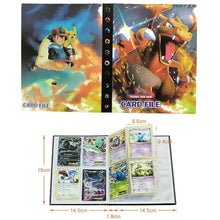 Load image into Gallery viewer, Pokemon Cards Album Book Cartoon TAKARA TOMY Anime New 80/240PCS Game Card VMAX GX EX Holder Collection Folder Kid Cool Toy Gift