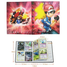 Load image into Gallery viewer, Pokemon Cards Album Book Cartoon TAKARA TOMY Anime New 80/240PCS Game Card VMAX GX EX Holder Collection Folder Kid Cool Toy Gift