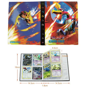 Pokemon Cards Album Book Cartoon TAKARA TOMY Anime New 80/240PCS Game Card VMAX GX EX Holder Collection Folder Kid Cool Toy Gift