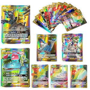 GX MEGA Shining Pokemon Cards Game Battle metal Carte Trading Cards Game Children Pokemons Toy