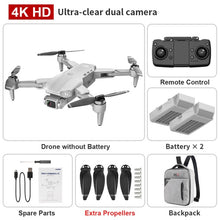 Load image into Gallery viewer, XKJ L900PRO GPS Drone 4K Dual HD Camera Professional Aerial Photography Brushless Motor Foldable Quadcopter RC Distance1200M