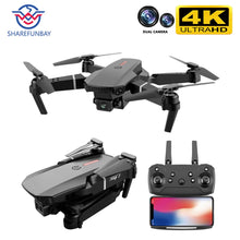 Load image into Gallery viewer, SHAREFUNBAY E88 pro drone 4k HD dual camera visual positioning 1080P WiFi  fpv drone  height preservation rc quadcopter