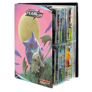 240pcs Cartoon Anime Pokemon Cards Album Book Game Card EX GX Collectors Binder Folder Children Loaded List Holder Capacity Toys