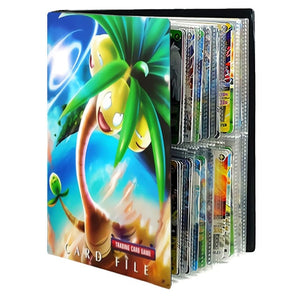 240pcs Cartoon Anime Pokemon Cards Album Book Game Card EX GX Collectors Binder Folder Children Loaded List Holder Capacity Toys