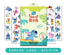 Load image into Gallery viewer, Disney Toy Story Woody Buzz Child Temporary Tattoo Body Art Flash Tattoo Stickers elsa anna Waterproof  Styling Sticker gift box